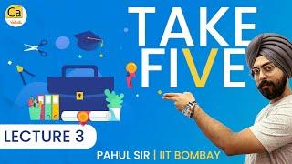 Take FIVE - Episode 3 | Top 5 Advanced Level Questions For 2020 JEE & NEET | Pahul Sir