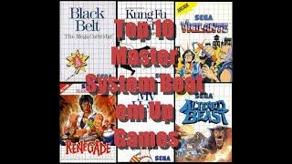 Top 10 master system beat em ups