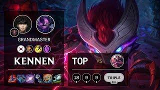 Kennen Top vs Irelia - KR Grandmaster Patch 10.7