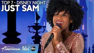 JUST SAM Has Her Disney Moment Performing “A Dream Is A Wish Your Heart Makes” - American Idol 2020