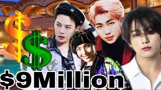 TOP 10 KPOP IDOLS  who owns Most EXPENSIVE HOME in KOREA (BIGBANG and BTS VER)|GDRAGON|RM|JHOPE