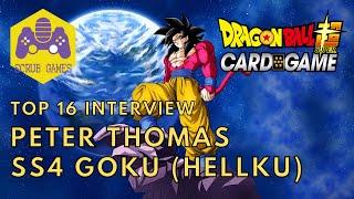 DBS Interviews - Peter Thomas 10th Place SS4 Goku (Hellku)