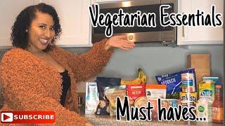 My Top 10 Vegetarian Essentials/Staples