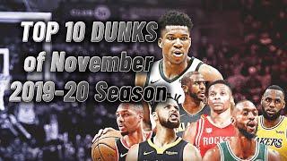 NBA | TOP 10 DUNKS of November | 2019-20 NBA Season