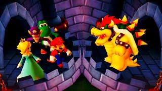Mario Party: The Top 100 Minigames #57 Yoshi vs Waluigi vs Mario vs Rosalina (Master Difficult)