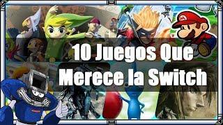 Top 10 Juegos Que Quisiera Ver en Nintendo Switch [Los Tops de Dust Man]