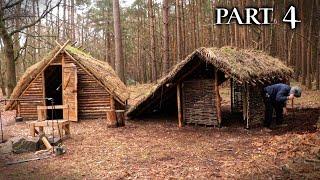 Bushcraft Camp: Viking Turf House | Building the Walls (PART 4)