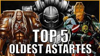 Top 5 OLDEST Space Marines in Warhammer 40k