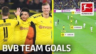 Haaland, Sancho, Reus & More - Top 5 Team Goals by Borussia Dortmund 2019/20 So Far