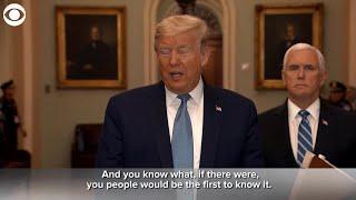 WEB EXTRA: President Trump On Being Tested For COVID-19