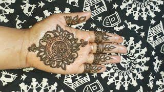 Mandala hena design।New mehndi design for hands