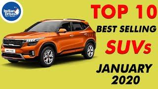 Top 10 Best Selling SUVs In The Month Of January 2020