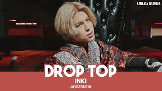 INKI「Drop Top」● Line Distribution