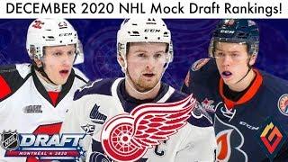 DECEMBER 2020 NHL Mock Draft! (Top 15 Hockey Prospect Rankings & Lafreniere/Byfield/Rossi Talk)