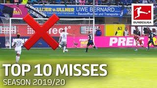 The Worst Misses 2019/20 | Lewandowski, Alcacer, Thuram & More