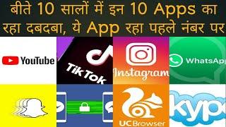 Top 10 downloaded apps in this decade | top 10 most downloads apps in 2010-2019