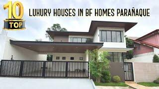 Top 10 Luxury Houses in BF Homes Paranaque