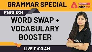 Word Swap + Vocabulary Booster | Learn English Grammar | English Grammar Lessons for Beginners