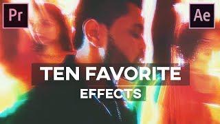 My Top 10 Favorite VIDEO EFFECTS / Techniques (2020)