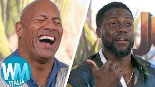 Kevin Hart MASSACRA The Rock! INTERVISTA ESCLUSIVA al CAST di JUMANJI 2!