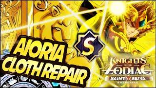 AIORIA DE LEÃO | CLOTH REPAIR DO PERSONAGEM MAIS TOP DO GAME! SAINT SEIYA AWAKENING