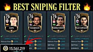 BEST SNIPING FILTER IN FIFA MOBILE 20! MAKE MILLIONS OF COINS NOW!!