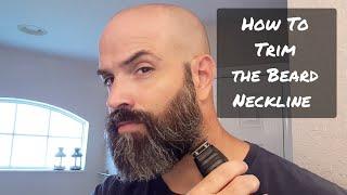 How to Establish the Beard Neckline