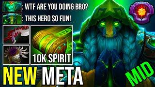 This Happen When 10K God Counter Medusa With Earth Spirit | New Meta Super Fun Build Dota 2