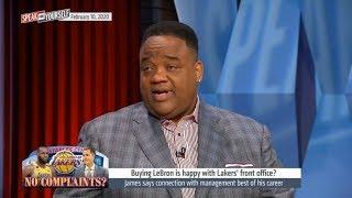 SFY | Whitlock "SHOCKED" LeBron said relationship with Lakers’ front office the best of his career