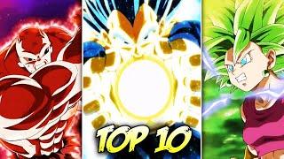 TOP 10 SUPER ATTACKS (Tournament Of Power) DBZ Dokkan Battle