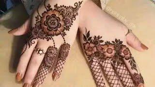 Easy back hand design. top 20 mehndi design.