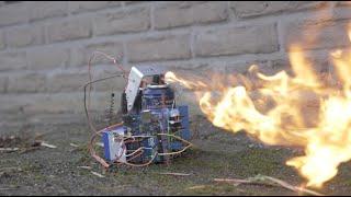 HAPPY NEW YEAR - ARDUINO FLAMETHROWER