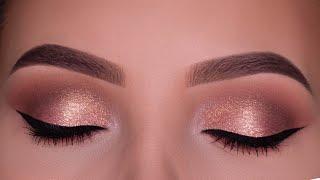 Bronzed Glowy Special Occasion Eye Makeup Tutorial