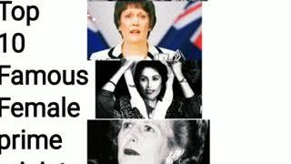 Top 10- Female Prime minister