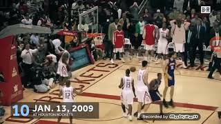 Kobe Bryant's top 10 most memorable game winning shots