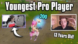 Reacting To The YOUNGEST Pro Player In The World! - Fortnite Battle Royale