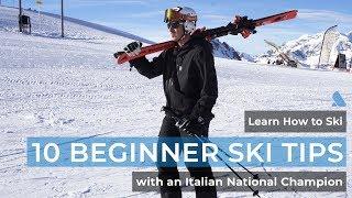 Learn How to Ski: The Top Ten Skills You Need to Know BEFORE You Hit the Slopes