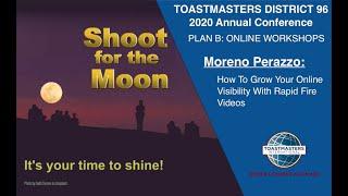 Grow Online Visibility with Rapid Fire Videos – Moreno Perazollo