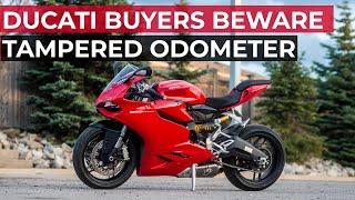 Ducati Buyers Beware: My 2014 899 Panigale Odometer Rolled Back for Sale