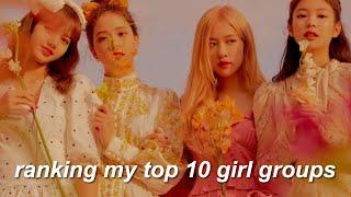 my least favorite and most favorite eras of my top 10 girl groups
