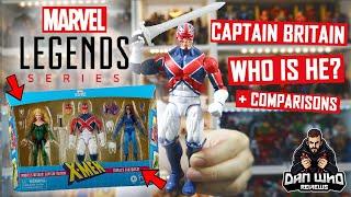 Marvel Legends Captain Britain WHO IS HE? + Recap & Comparisons!