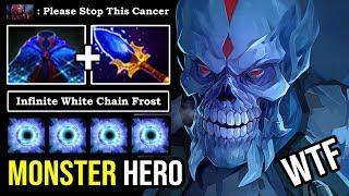 CANCER WHITE FROST CHAIN Destroyed Pushing Brood & NP 100% Monster Support Lich Top 9K DotA 2