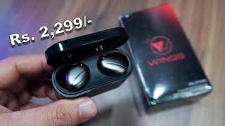 Wings Alpha Touch Sensor Control True Wireless Earbuds for Rs. 2,299 (limited Period)