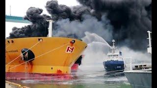 Top 10 Large Ships Crashing & Fires