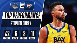 Steph Curry HISTORIC Performance Posting 42 PTS & 11 3PM! 