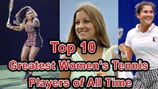 Top 10 Greatest Women's Tennis Players of All Time #shorts