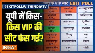 India TV के Exit Poll में देखिए 30 VIP सीटों का हाल, पता चलेगा यूपी में किस-किस VIP की सीट फंस गई है