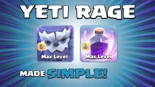 5 X YETIS / 5 X HEALERS / 4 X RAGE = WOW! - BEST NEW TH13 Attack Strategy - Clash of Clans