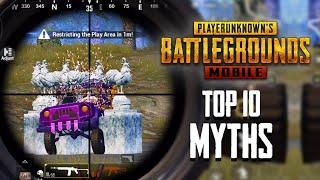 Top 10 Mythbusters in PUBG Mobile | PUBG Myths #5