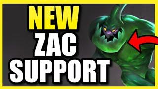 (THIS IS BROKEN) THIS *NEW* ZAC SUPPORT BUILD IS THE BEST SO FAR IN SEASON 10! BEST ZAC BUILD S10